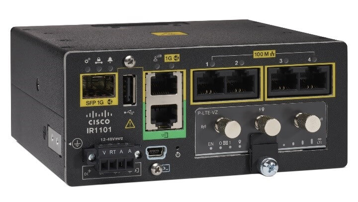 Cisco 1100 Series Industrial Integrated Services Routers